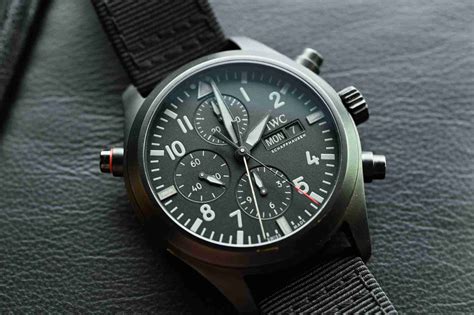 replica iwc top gun|iwc top gun double chronograph.